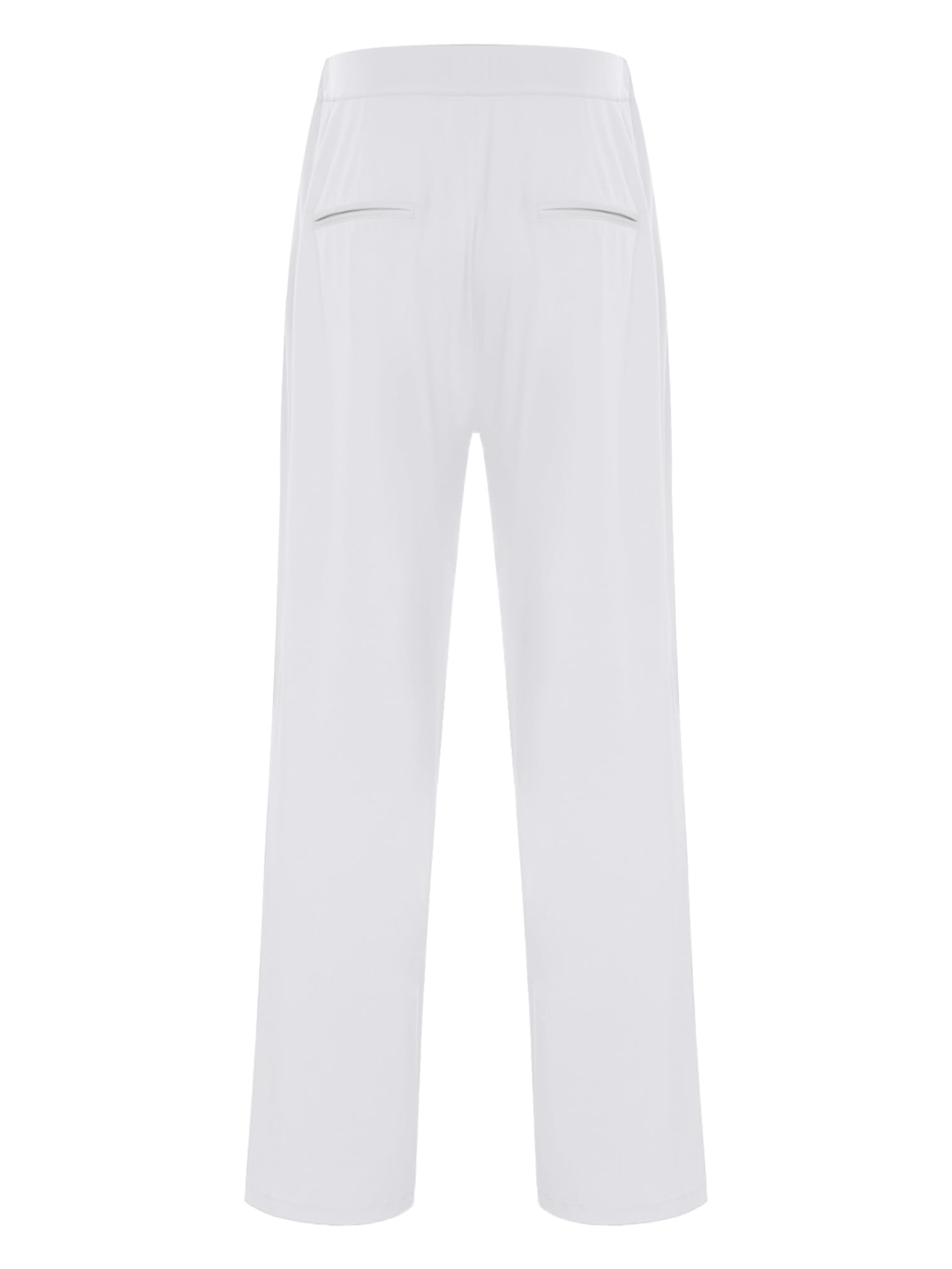 ranrann Pantalon Danse Latine Homme Pantalon Danse Salsa Tango Entraînement Compétition Dancewear