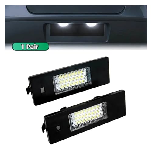 Luz coche matrícula LED BMW E63 E64 F13 K48 lámpara placa sin error 6