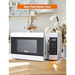 Commercial CHEF CHM990W 900 Watt Counter Top Microwave Oven, 0.9 Cubic Feet, White Cabinet - Image 5