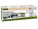 Calima 46042 zestaw lusterek do przyczep kempingowych, lewe i prawe