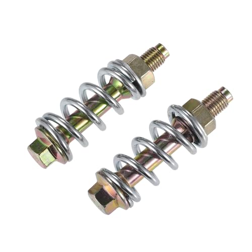 A ABSOPRO Kit di riparazione bulloni, dadi e molle del collettore di scarico in colori assortiti No.206068H30A/90501A0006 - Confezione da 8