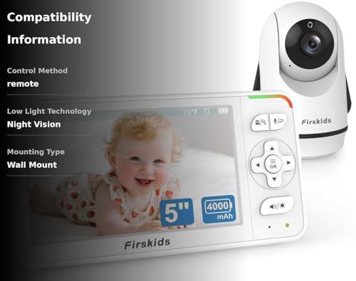 Firskids Baby Monitor FK5363 の商品画像 2