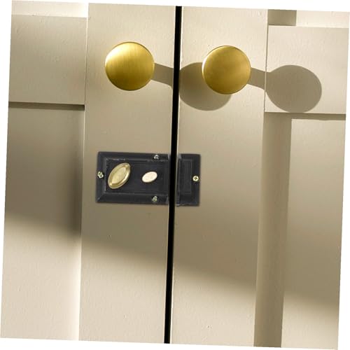 Serrure de porte antique pêne dormant double verrouillage maison