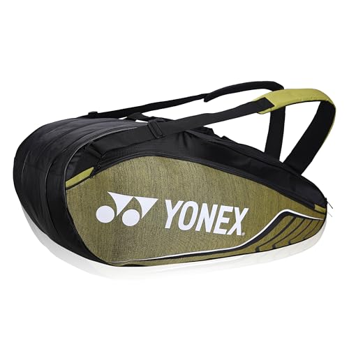 Image of YONEX Badminton Racquet Bag ACE2 0629 BT9 | ACE2 Series Thermal Lining Compartment |Eronomic STRPS |Available as Backpack|Hand Carry |Accessories & 9 Racquet Comaprtment|Wide Shoe Packet