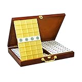 *Llévate tu juego a cualquier parte: con una maleta en la que quepa todo el set, puedes llevar tu juego de Mahjong contigo, incluso en tus viajes;