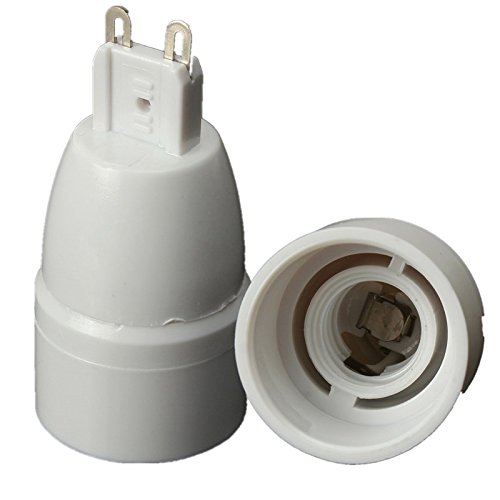 cofi1453® E14 naar G9 fitting adapter LED lampvoet lampfitting uitbreiding 230V voor LED-lampen gloeilampen, halogeenlampen licht E14 naar G9