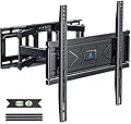 UL Listed Full Motion TV Wall Mount for Most 32-70 inch TVs, Wall Mount TV Bracket for 40 50 55 65 inch tv with Smooth Swivel, Tilt, Extension, Level-Has Hardware & Drill Template
