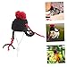 balacoo Knitted Snake Hat Unique Pet Hat for Hamster Mouse Chinchilla Stylish and Comfortable Photo Prop for Your Pet's Events