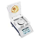 HochpräZises FeuchtemessgeräT,PräZisions-Halogen-FeuchtemessgeräT,2 Trocknungsmodi, 50/100G KapazitäT,0,001/0,002/0,005G Gut Ablesbar,5,5-Zoll-Led-Touchscreen,FüR Messungen Im Labor(50g/0.005g)