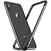 RANVOO Bumper Case for iPhone Xs/iPhone X,Hard Slim Thin Protective Bumper Case with Soft TPU Inner Frame Compatible for iPhone Xs/iPhone X 5.8 inch-Black