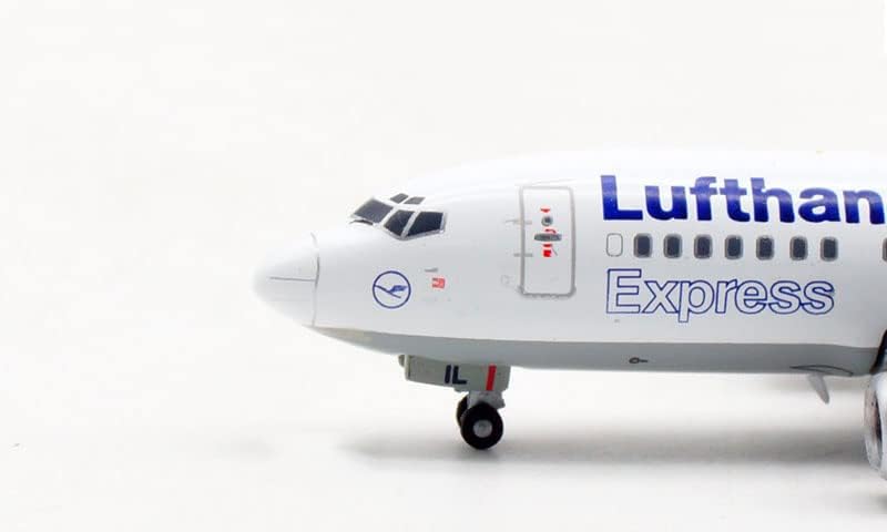 Miniatura 6 de JC Wings Lufthansa para Boeing B737-500 D-ABIL 1400 DIECAST modelo de avión preconstruido