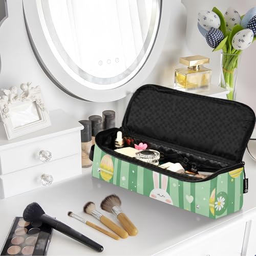 Organizador para herramientas de cabello 2 en 1 con tapete removible resistente al calor y gran capacidad para planchas y rizadores miniatura 7