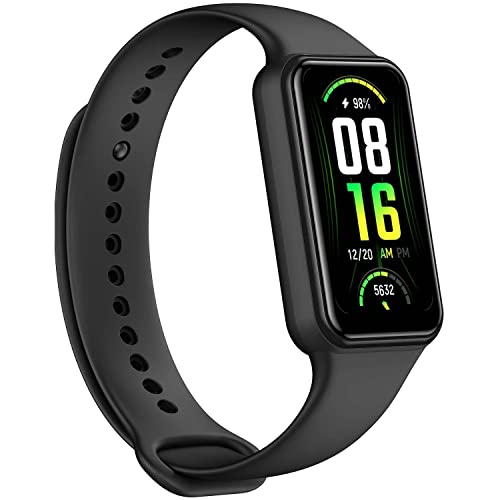 Amazfit Band 7 Global Version Smart Wristband com tela AMOLED HD grande de 1,47