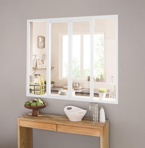 Schiebetür, schwarz, sandgestrahlt, Werkstatt-Set, 4 Glasscheiben, hell