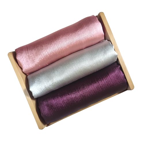 Image of Premium Muna Satin Hijab | Pack of 3 | 200 cm x 70 cm | Elegant Choice for All Occasions - Parties, Weddings & Festivals |