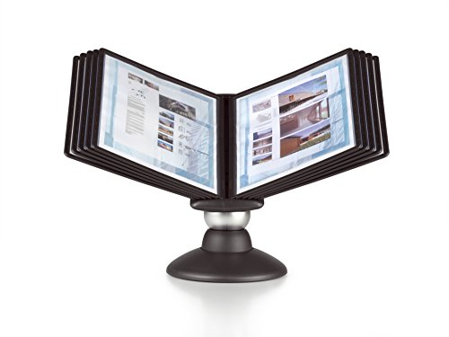 Pupitre de table Sherpa Motion Durable 558701 rotatif noir pour documents