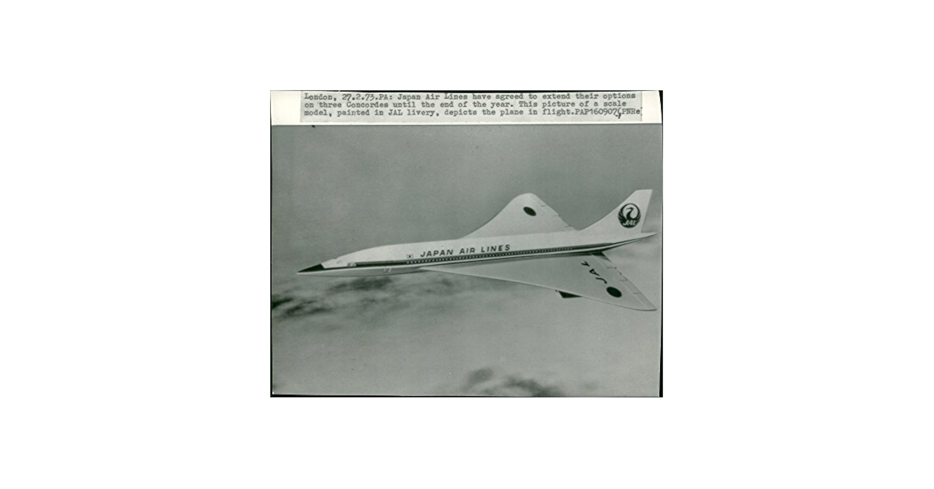 マルコ　ヴィンテージConcorde エアライン60s マルコ ヴィンテージConcorde エアライン60s Vintage photo of