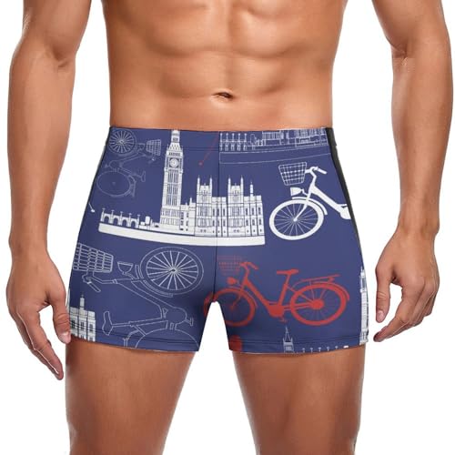 Swim briefs pour homme boxer et maillot de bain de natation