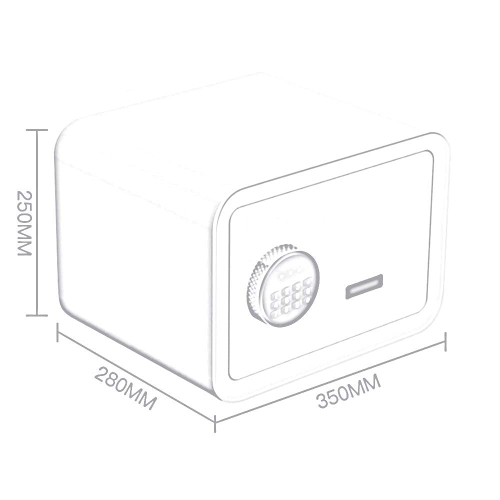 CLSDRZC All-Steel S, Home Anti-Cheft Electronic Safes Safes Invisible Small 25 cm Sdeposits for Office/Home/Hotel To Schoth, dokumenty Scabinet