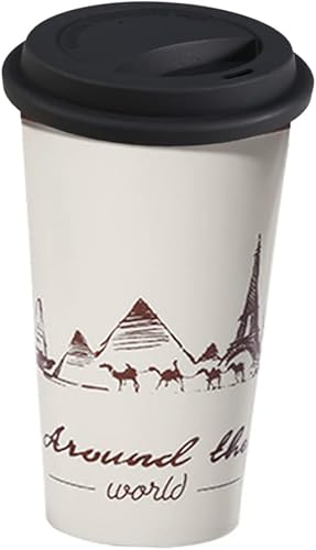 Miniatura 6 de BESTOYARD 4 tapas reutilizables de silicona para tazas de café para bebidas que se adaptan a material de grado alimenticio para café