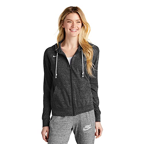 Nike CN9402 Women's Gym Vintage Full-Zip Hoodie With Custom Embroidery