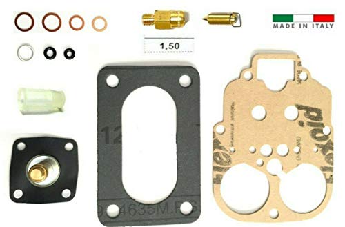 Carburetor Service Repair kit Gasket Set Compatible with Weber 30 DIC/DGF/DGS Compatible with Fiat 850/124 Citroen GS