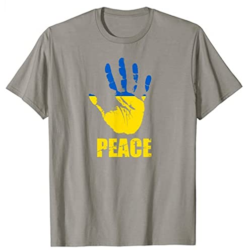 T-shirt Ukraine unisexe col rond pour en finir avec les hauts inconfortables et rigides