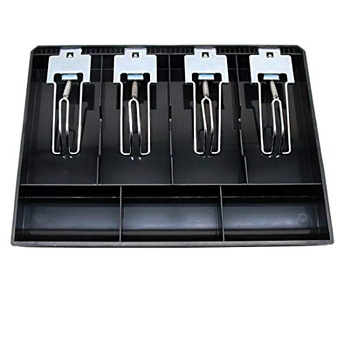 Cash Register Drawer Insert Tray with Coin Compartments