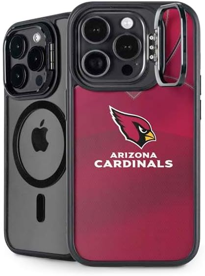 Skinit Kickstand Phone Case Compatible with iPhone 16 Pro Max - Officially Licensed NFL Arizona Cardinals Team Jersey Design