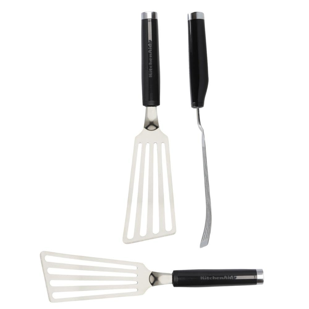 Kitchenaid Unisex Black Stainless Steel Flex Turner In