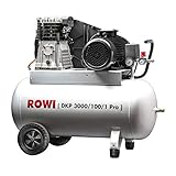 ROWI ÖLGESCHMIERTER KOMPRESSOR DKP 3000/100/1 Pro - Leistungsstarke 3000 Watt