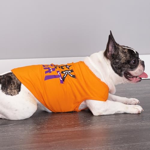 Camiseta para perro Halloween Trick or Treat talla Large miniatura 2