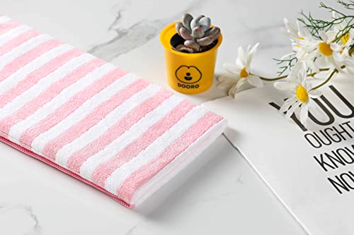 gryeer 8 Pack Microfibre Tea Towels, Super Absorbent, Soft and Thick Kitchen Towels, Check designed with Hanging Loops - Image 2