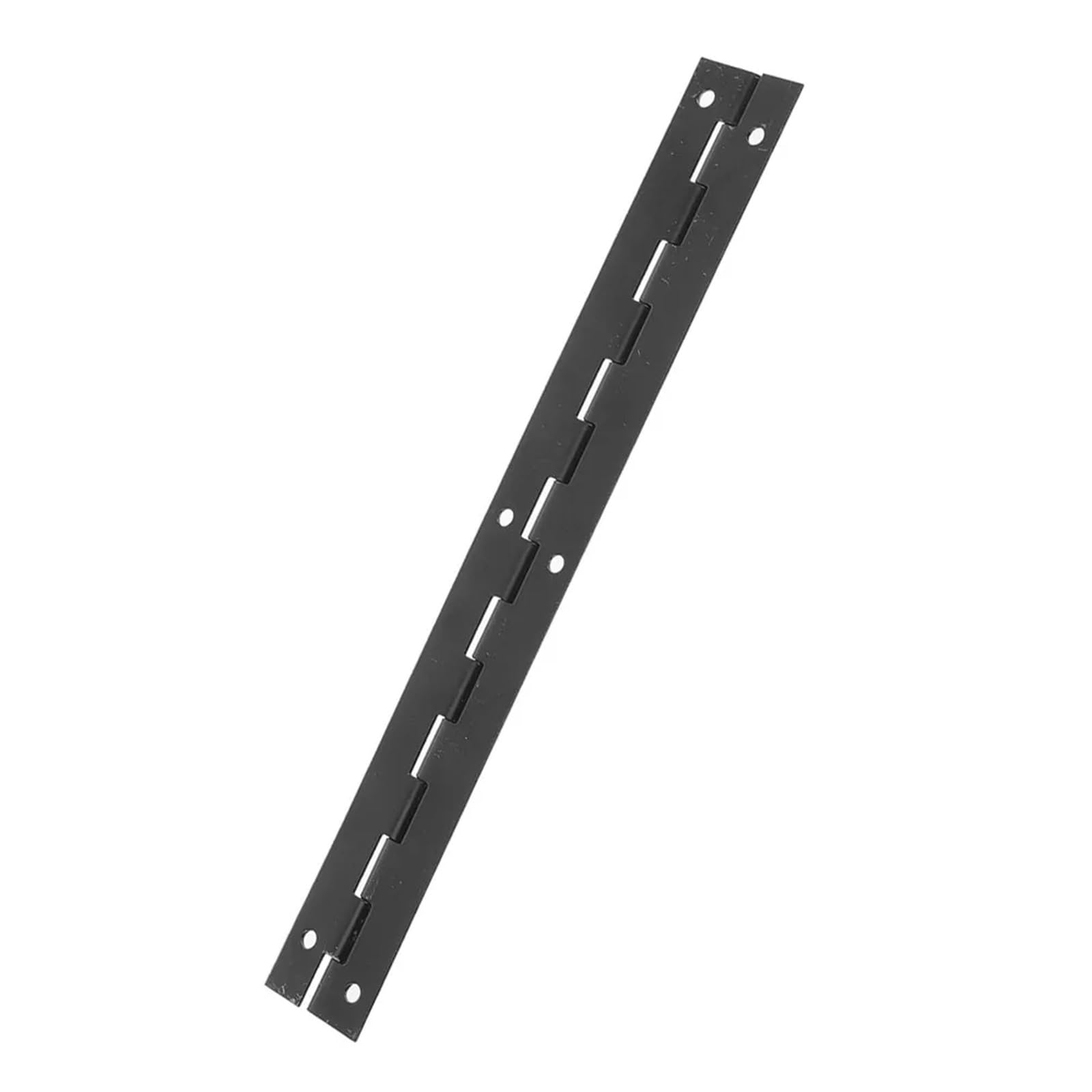 4pcs Jewelry Case Long Piano Hinge Metal Box Hinges Wooden Replacement Smooth Safe Design for Pianos(Silver)