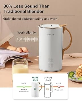 6.34Qt Electric Dough Maker with Proof Dough Function & Automatic Nut Milk Maker 20 oz Soy Milk Maker