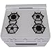 BMK5X0OP ADA Compliant White 30 Cordless Battery Spark Gas Range with 3.9 Cu. Ft. Capacity Four Sealed Burners Cast-Iron Grates 1.5 Porcelain Backguard and a Window Oven Door