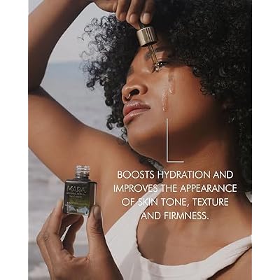 MARA Universal Face Oil Hydrating & Anti-Aging Face Oil with Algae, Moringa & Superfood Oils Glow-Boosting Facial Oil to Plump, Firm & Smooth Skin (0.5 oz / 15 ml)