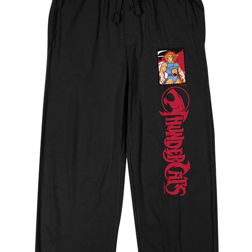 Thundercats Lion-O Adult Black Sleep Pajama Pants2