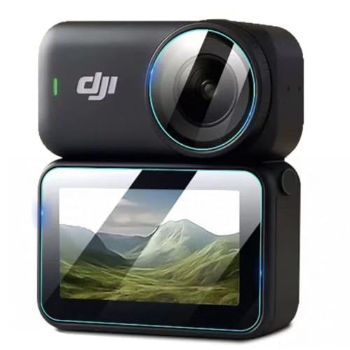 Honbobo Schutzfolie für DJI Osmo Nano, Objektivfolie+Bildschirmfolie, Objektiv Bildschirm Schutz Zubehör für DJI Osmo Nano, 2 Sets