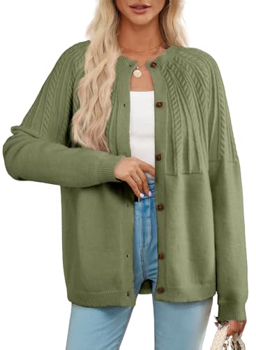 Image of Dokotoo Cardigan Sweaters for Women 2026 Fall Outfits Long Sleeve Sweaters
