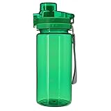 Bonison Fliter Water Bottle Party Favor Reusable Water Bottles BPA Free Eddy Bottle 20OZ Green