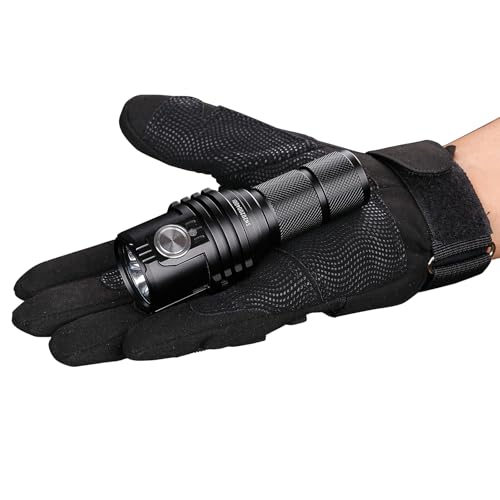 IMALENT MS03 Rechargeable EDC Flashlight Compact 13000 Lumens LED Flashlight with USB-C Charging High Output Pocket Flashlight for Outdoor Camping Emergency and Everyday Carry (Warm Light)