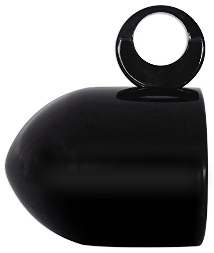 Image of (2) Kicker KM65 6.5 inch LED 360 Swivel Black Aluminum Surface Mount Boat Speakers