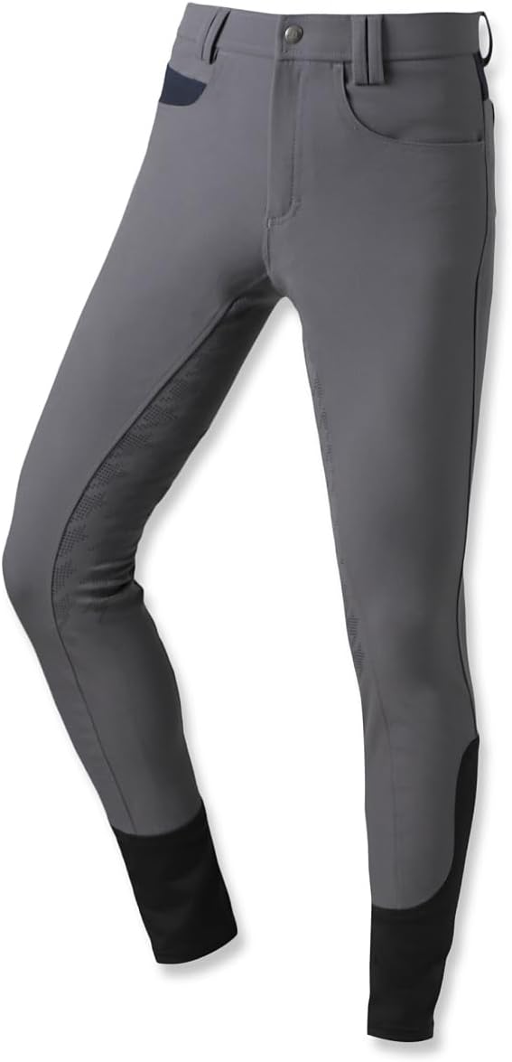 乗馬用品 EQULIBERTA バイカラーライディングキュロット フルグリップ