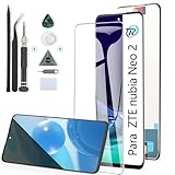 RongZy Pantalla para ZTE Nubia Neo 2 5G Z2352N Táctil LCD de Repuesto Ensamblaje Digitalizador Reemplazo para ZTE Nubia Neo 2 5G con Herramientas de Reparación(Negro)