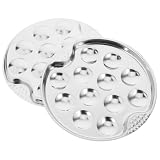Modes de cuisson multiples : cette poêle est polyvalente et peut être utilisée pour griller du bœuf, cuire des œufs à la vapeur et bien plus , répondant ainsi à différentes préférences culinaires. petite plaque en métal, assiettes réutilisables