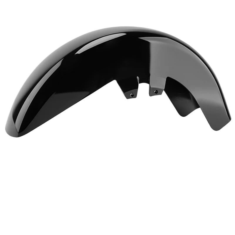 Garde-Boue Avant Moto Noir Idéal pour les Longs Road Trips en Harley Touring