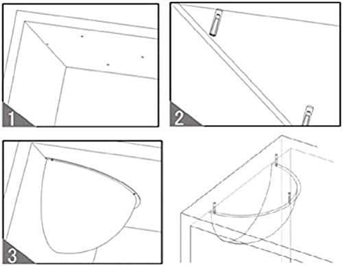 Espejo de PC gran angular de alta definición con formato hemisférico de 50cm 8