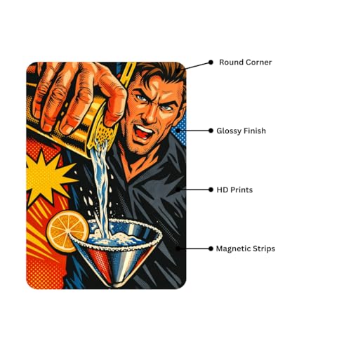 Image of Zesta Bathroom Decor Items Washroom Decor Tin Sign | Aesthetic Posters Wall Poster for Bedroom | Magnetic Cafe Decoration Items /Restaurant Decorations Items | Quirky Home Decor Bar Accent (Bar (2))