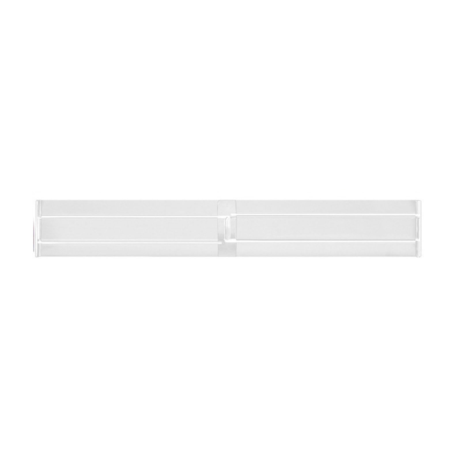 Oxxggkao Clear Adjustable Cabinet Divider Drawer Organizers for Home Kitchen Storage Space Optimization Drawer Storage Divider
